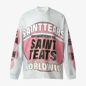 Long Sleeve Washed Lettering